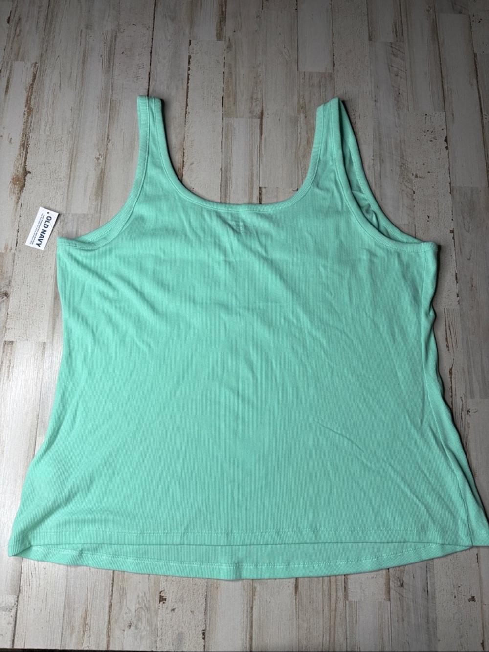 Old Navy First Layer Mint Green Scoop Neck Tank Top Size 3X NWT - Picture 8 of 11